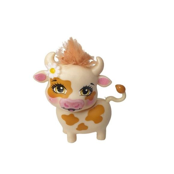 Enchantimals Cailey Cow Doll Curdle and Bree Bunny Mini 6" Doll Figures Bundle - Picture 4 of 7